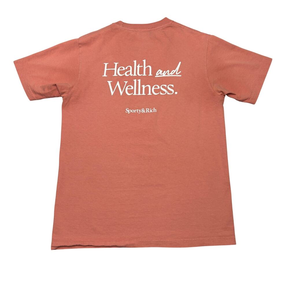 Sporty and Rich Health and Wellness T Shirt Men's Small Made in USA